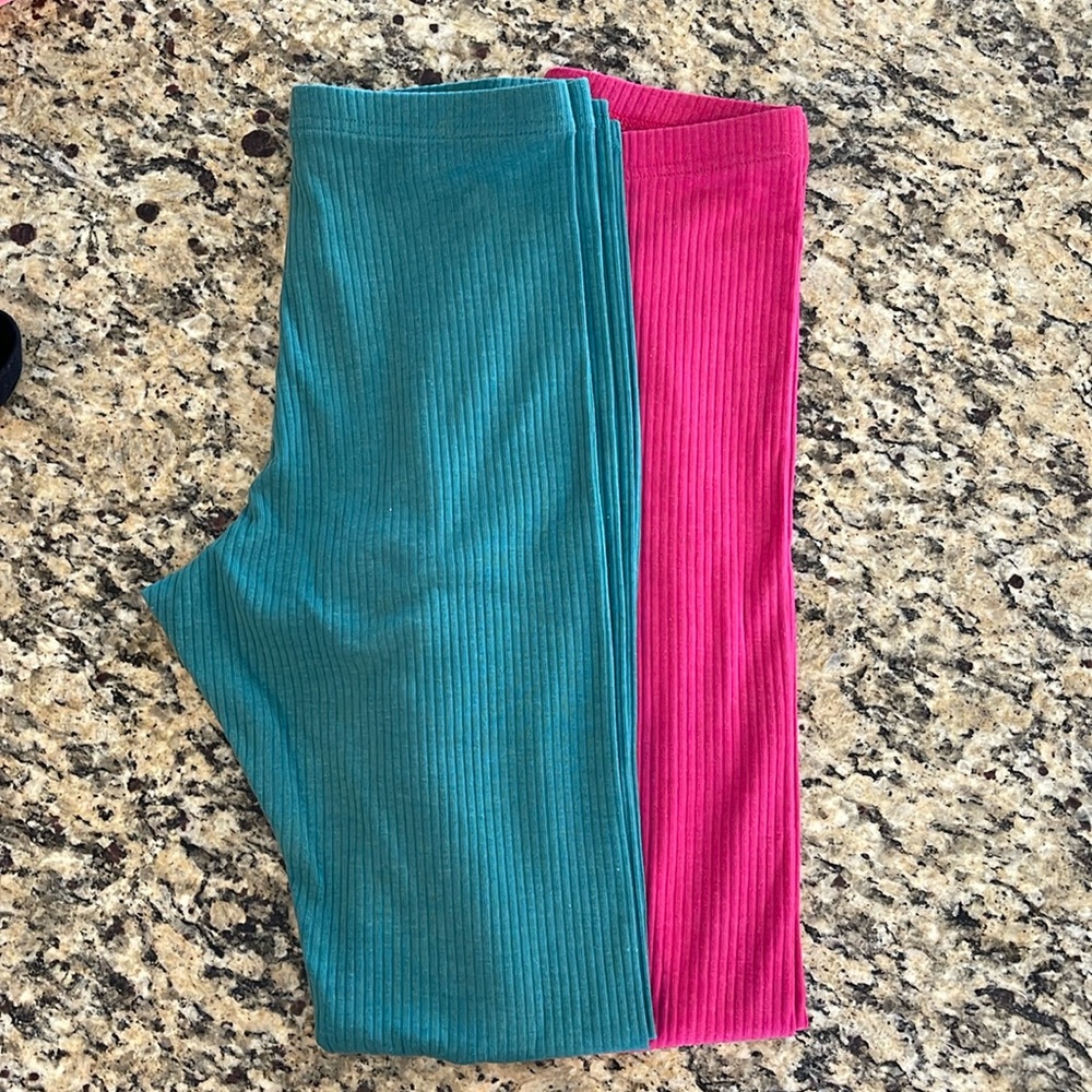 Old Navy Girls Ribbed Leggings